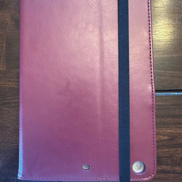 Red Tablet Cover for iPad Mini in burgundy - Picture 5 of 5